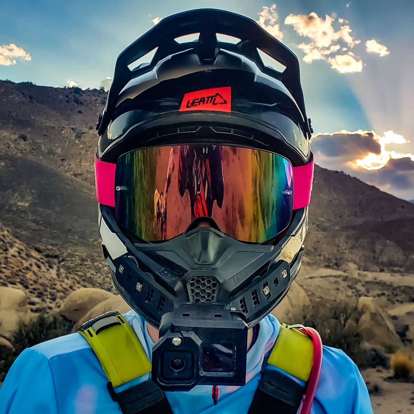 Chinster Helmet Camera Mount