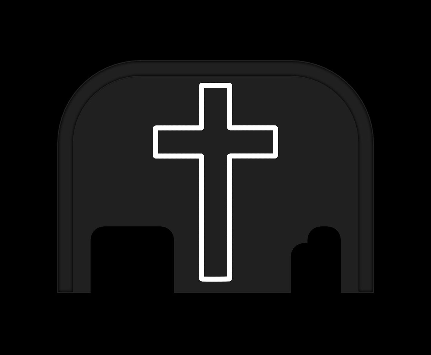 Cross - Glock Back Plate
