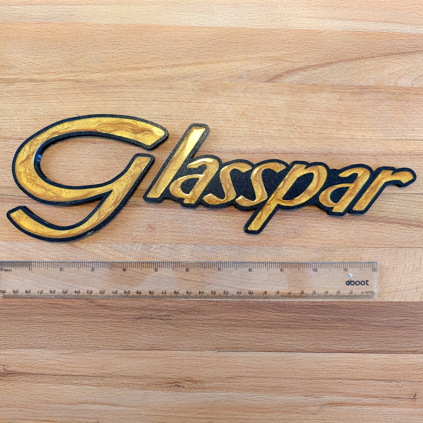 Glasspar Emblem, 100% scale 1pc