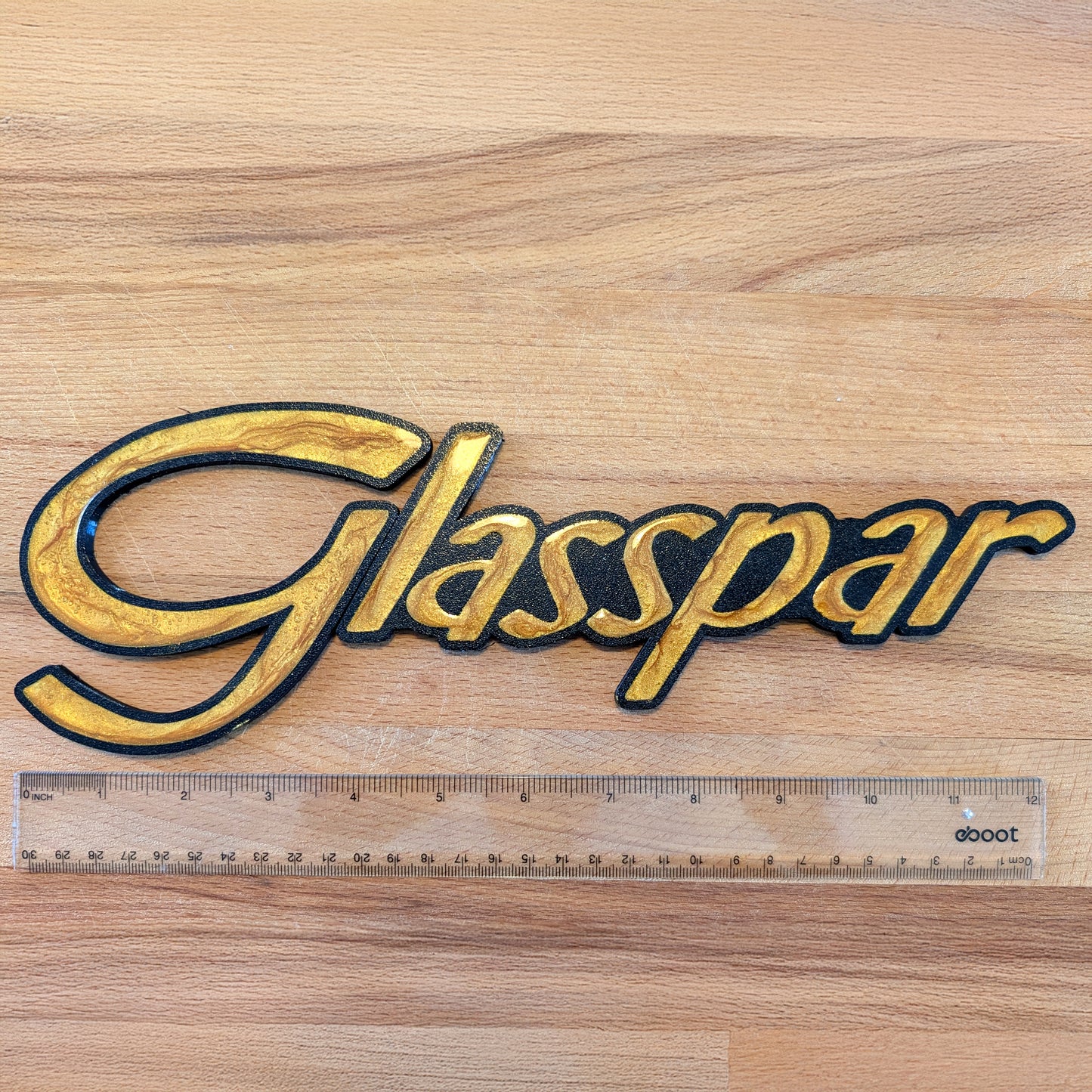 Glasspar Emblem, 100% scale 1pc