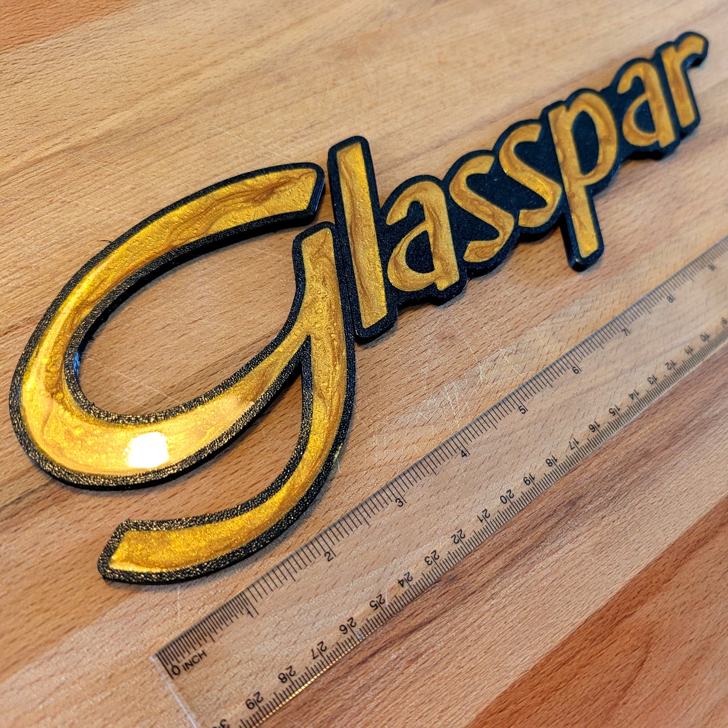 Glasspar Emblem, 100% scale 1pc