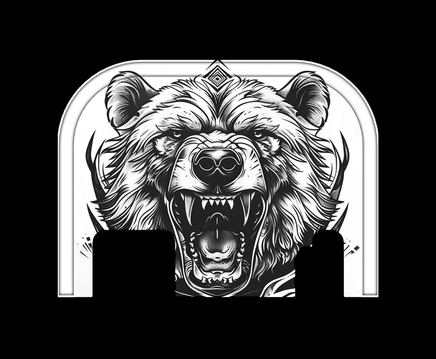 Loud Bear - Glock Back Plate
