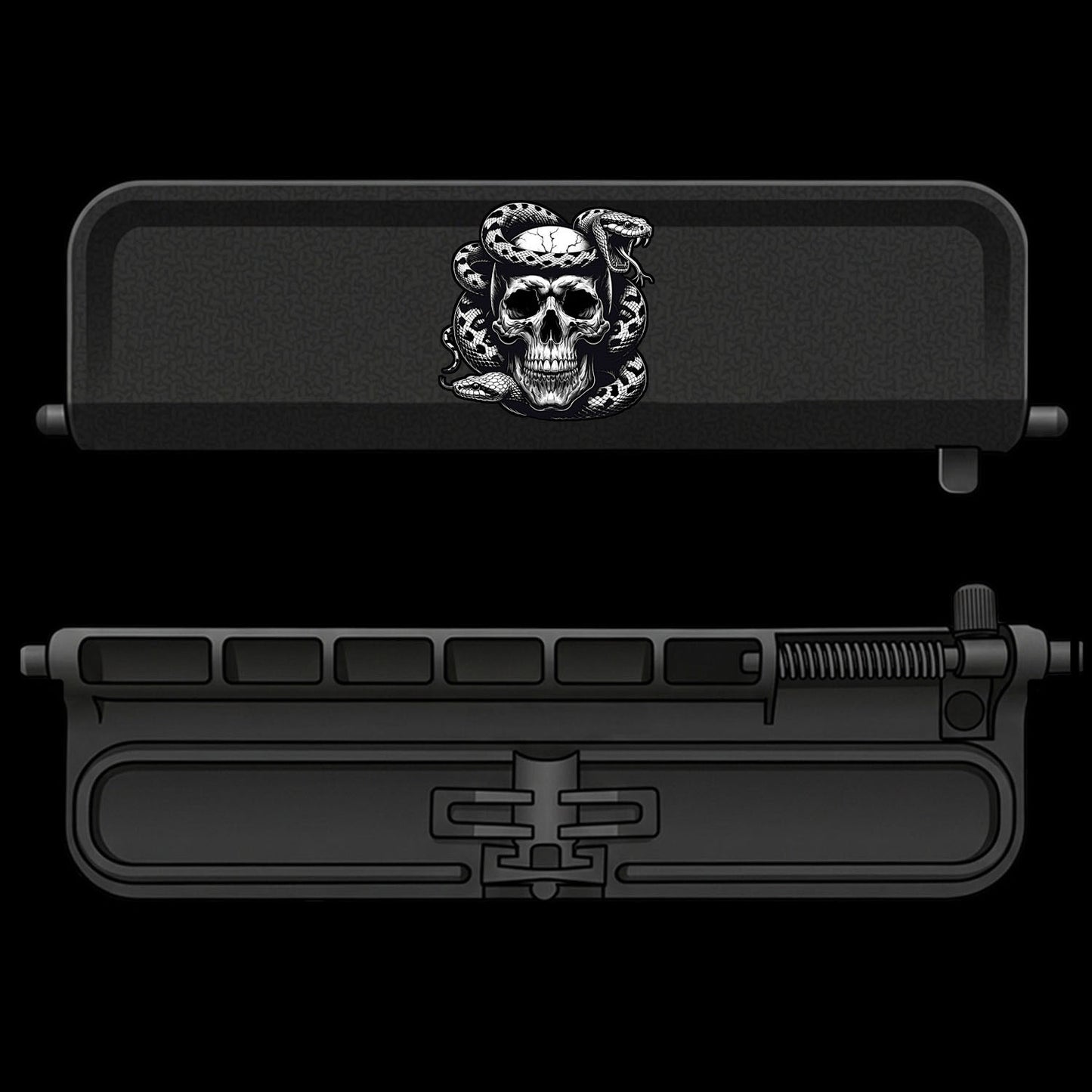 Skull Snake - AR-15 Dust Cover