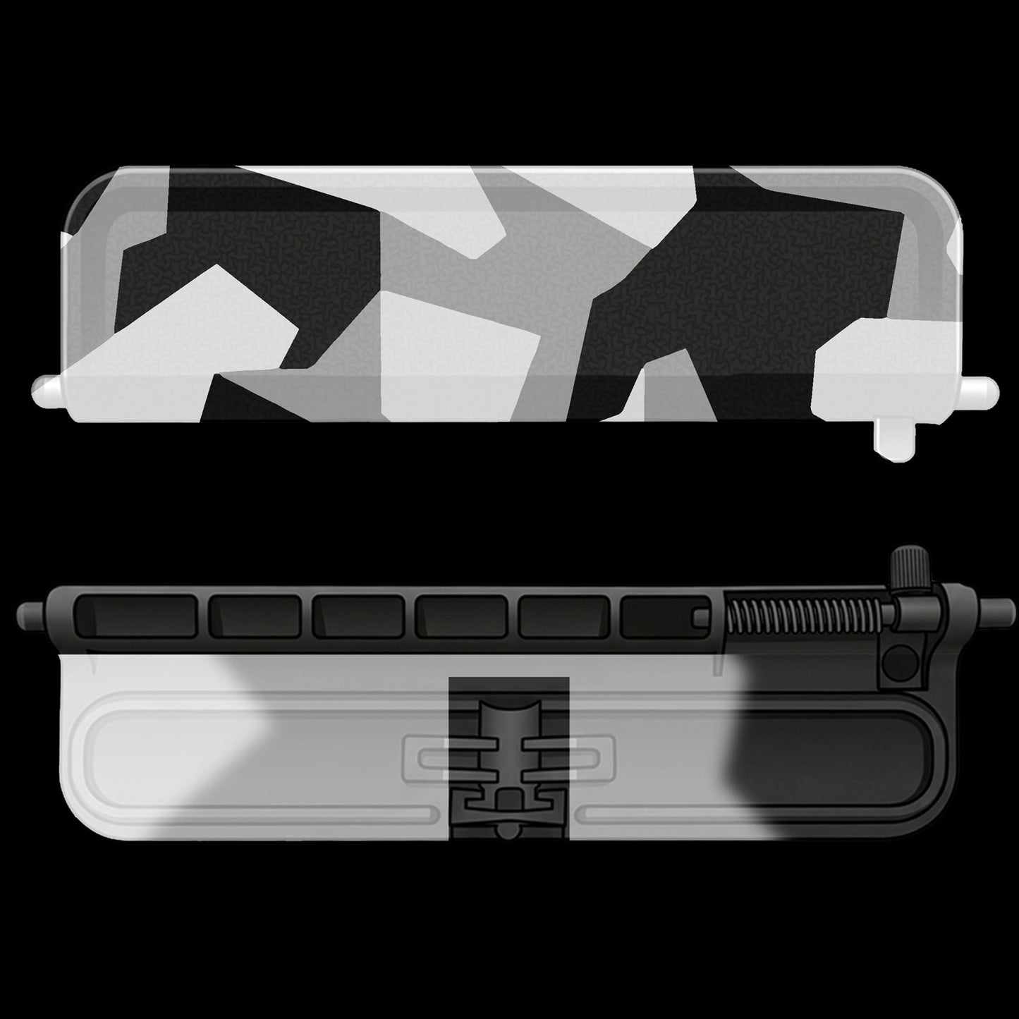 Swedish M90 Snow - AR-15 Dust Cover