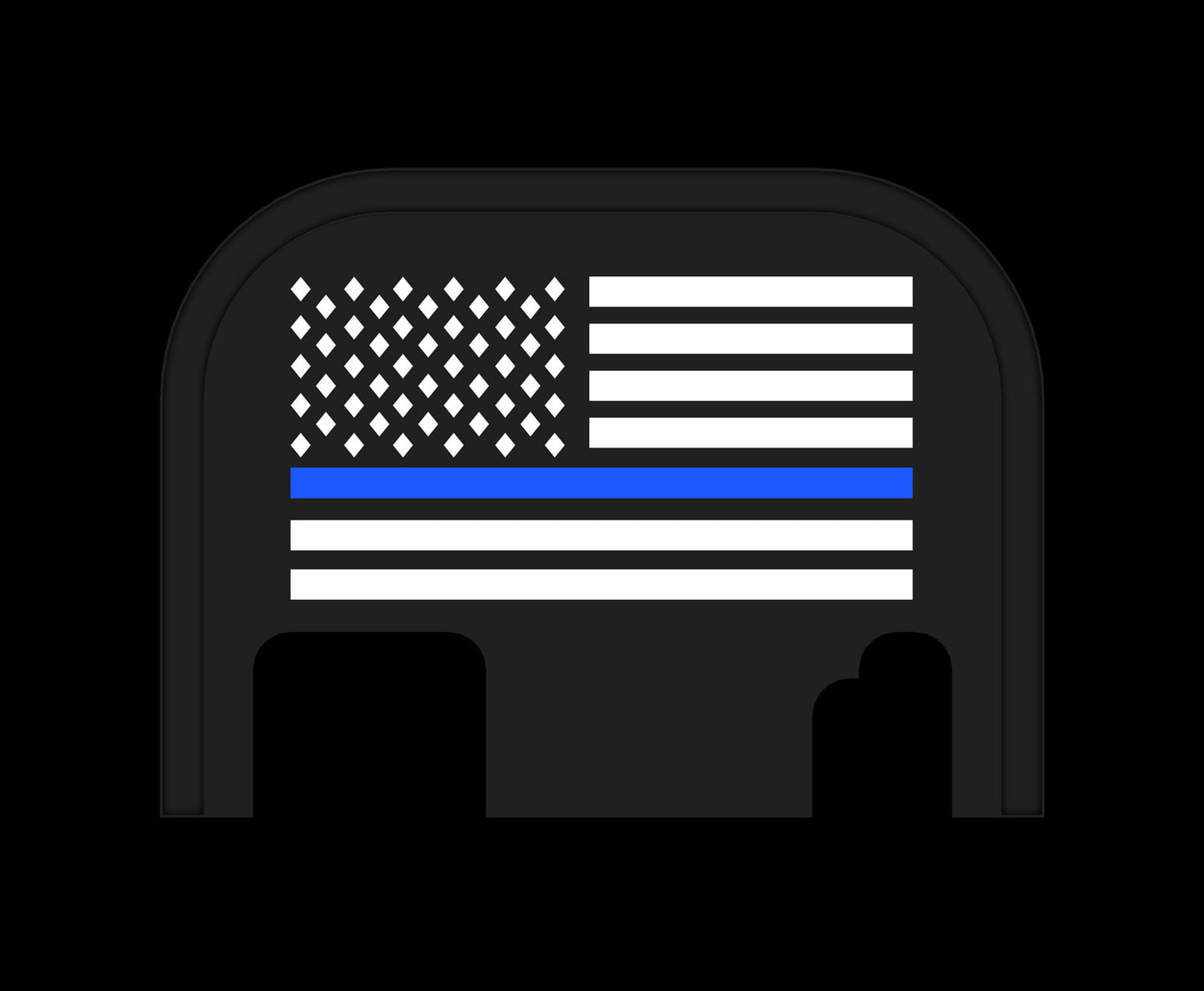 Thin Blue Line - Glock Back Plate