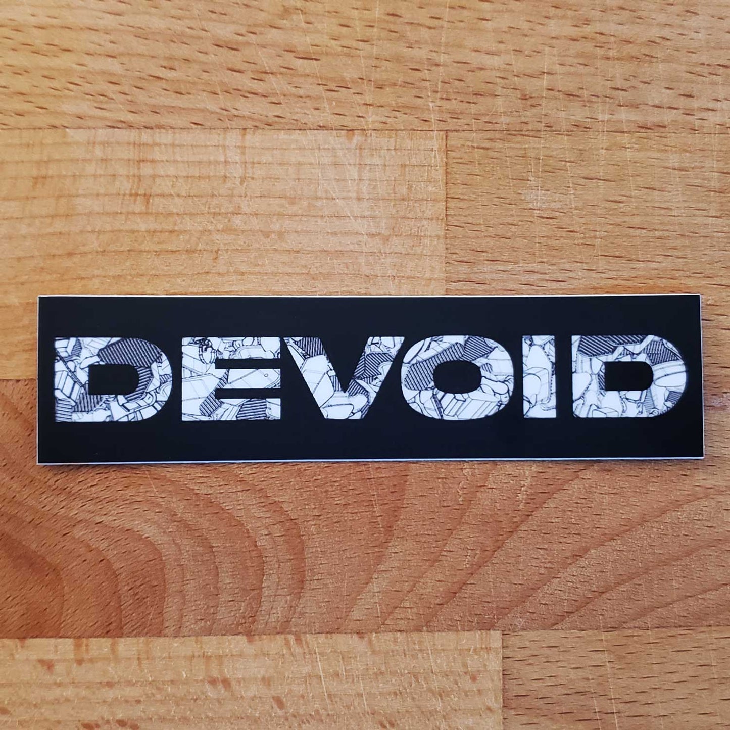 Devoid Sticker