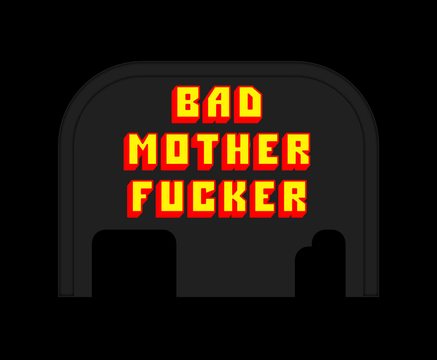 Bad Mother - Glock Back Plate