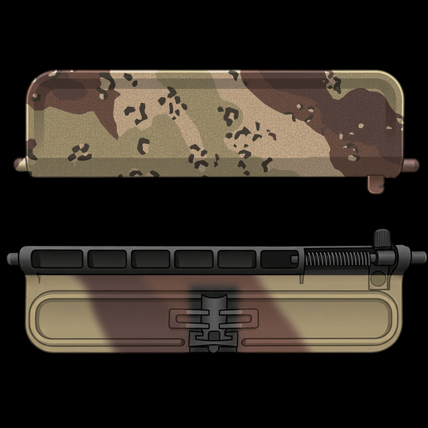 Chocolate Chip Desert - AR-15 Dust Cover