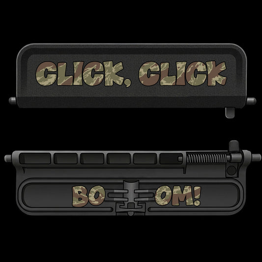 Click Click - Tiger Woodland - AR-15 Dust Cover