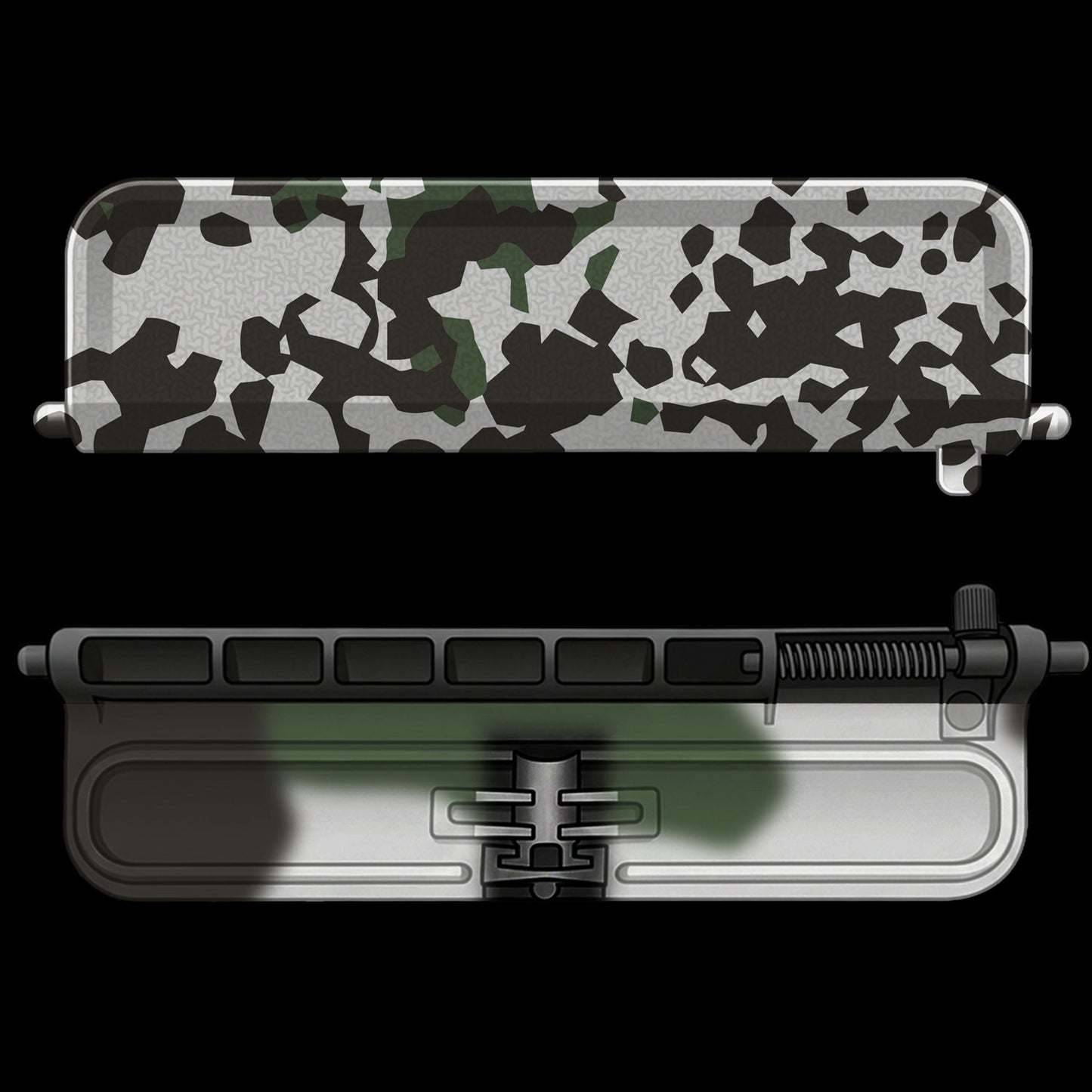 Danish Flecktarn Snow - AR-15 Dust Cover