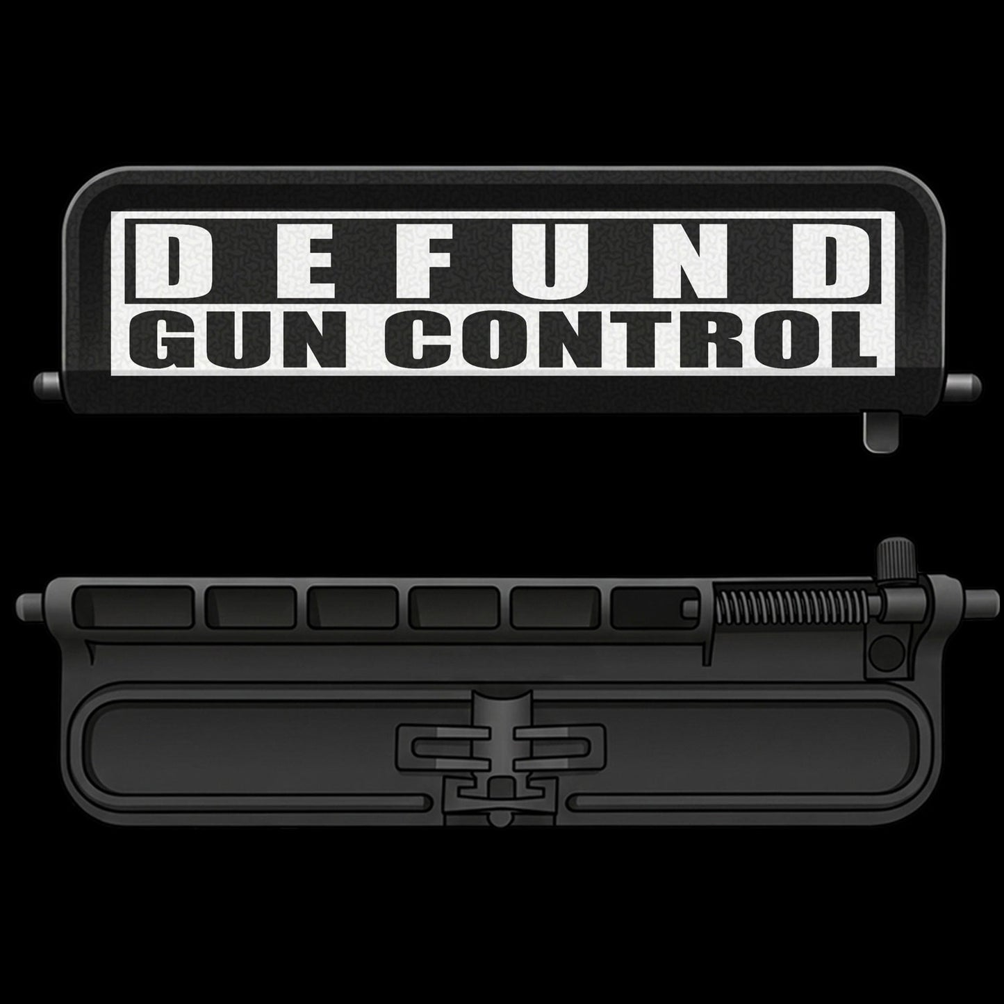 Defund Gun Control - AR-15 Dust Cover