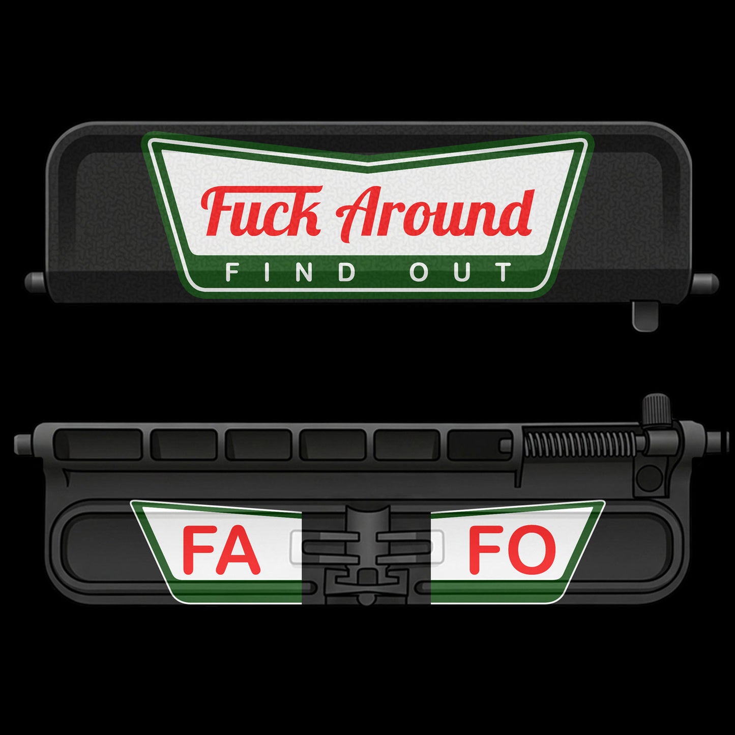 FAFO Donut - AR-15 Dust Cover
