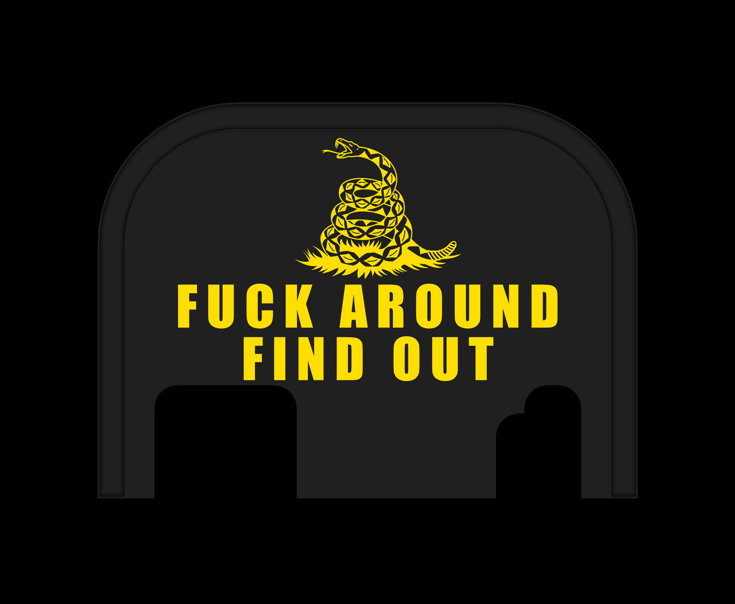 FAFO - Glock Back Plate
