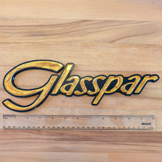 Glasspar Emblem, 100% scale 1pc
