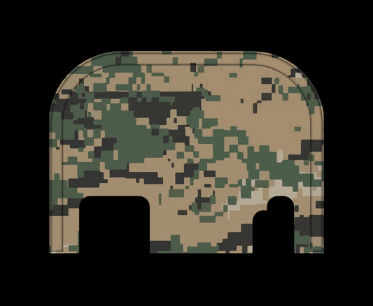 Marpat Woodland - Glock Back Plate