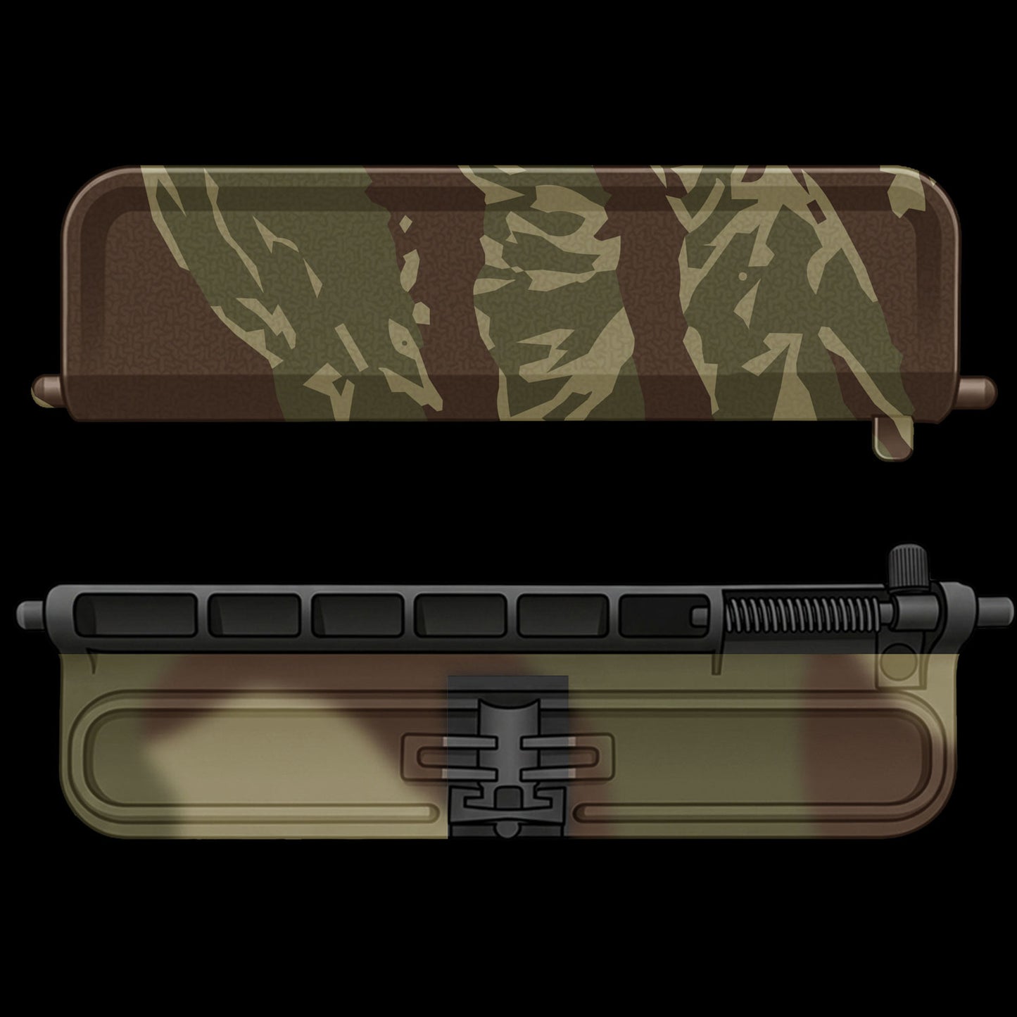 Rhodesian Tiger Stripe - AR-15 Dust Cover