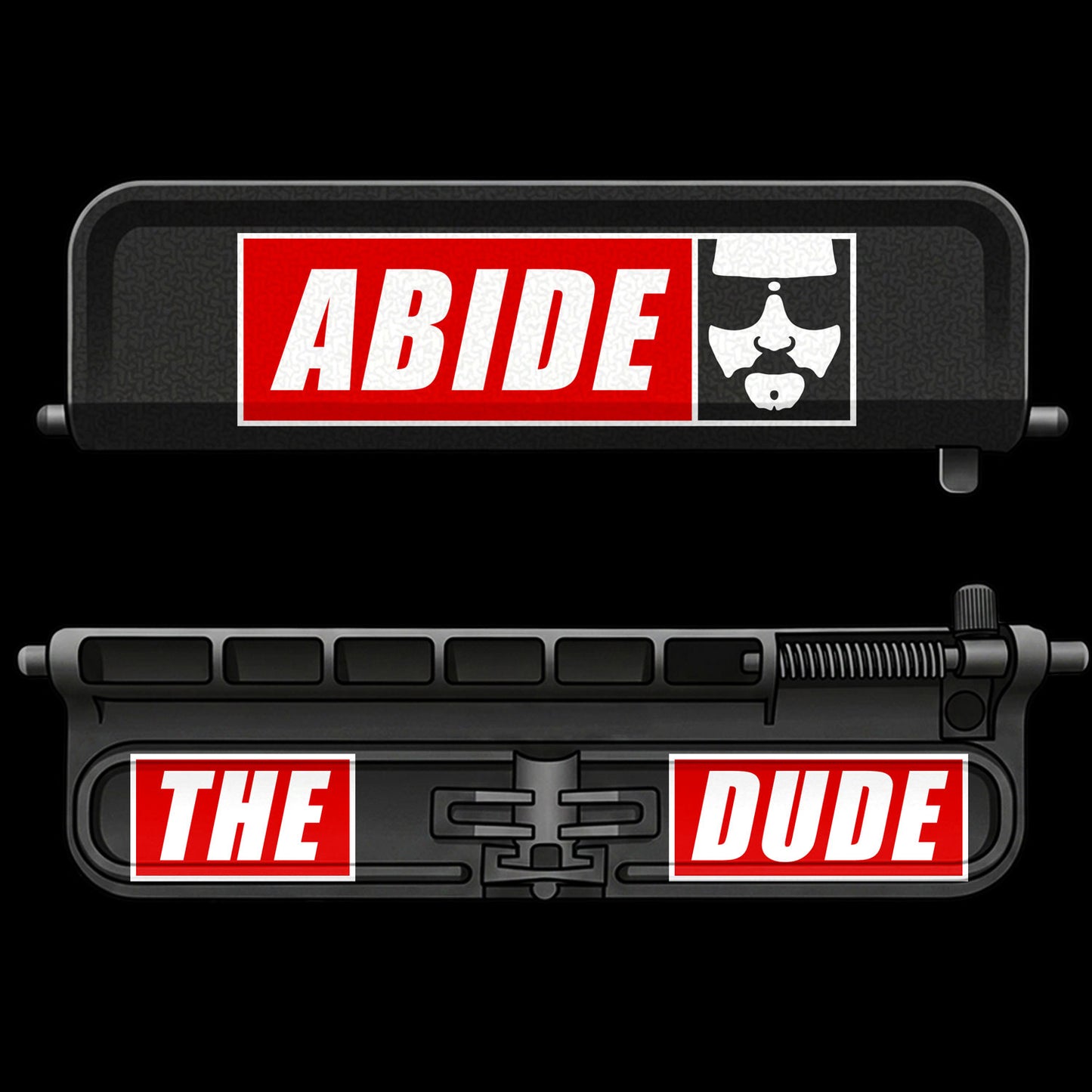The Dude Abides - AR-15 Dust Cover