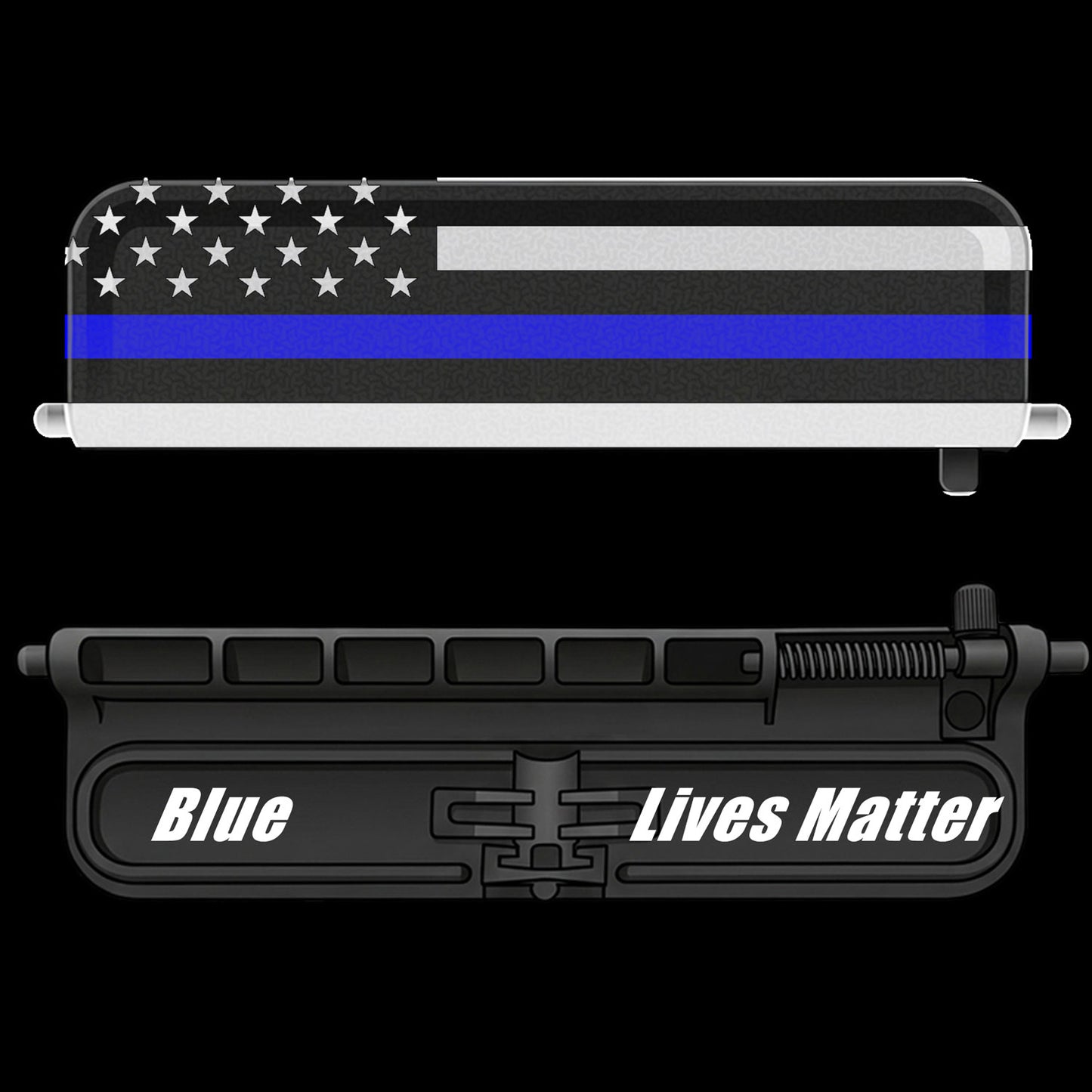Thin Blue Line - AR-15 Dust Cover