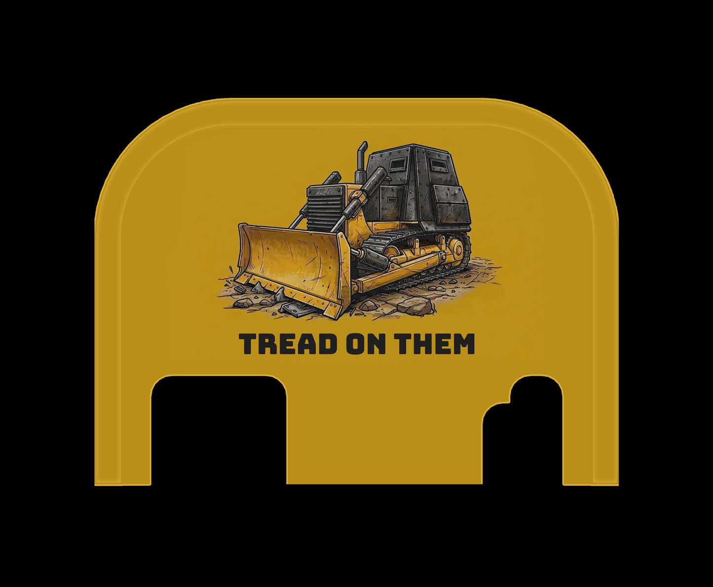 Tread on Them - Glock Back Plate