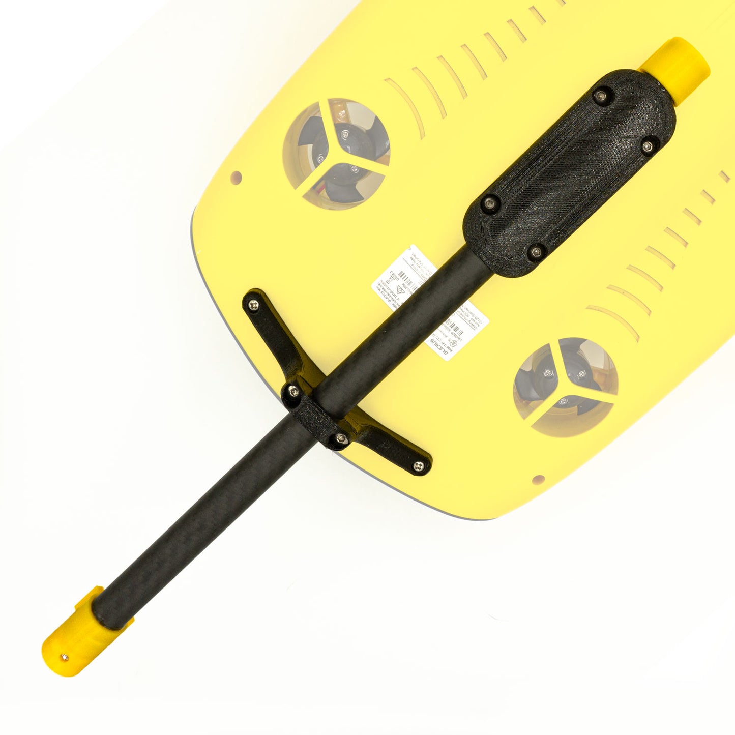 Carbon accessory mount- for Chasing Gladius Mini