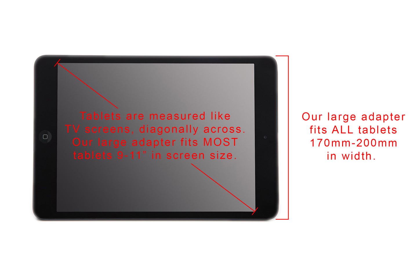 Large Tablet Adapter for Parrot Anafi- 9-11" tablets