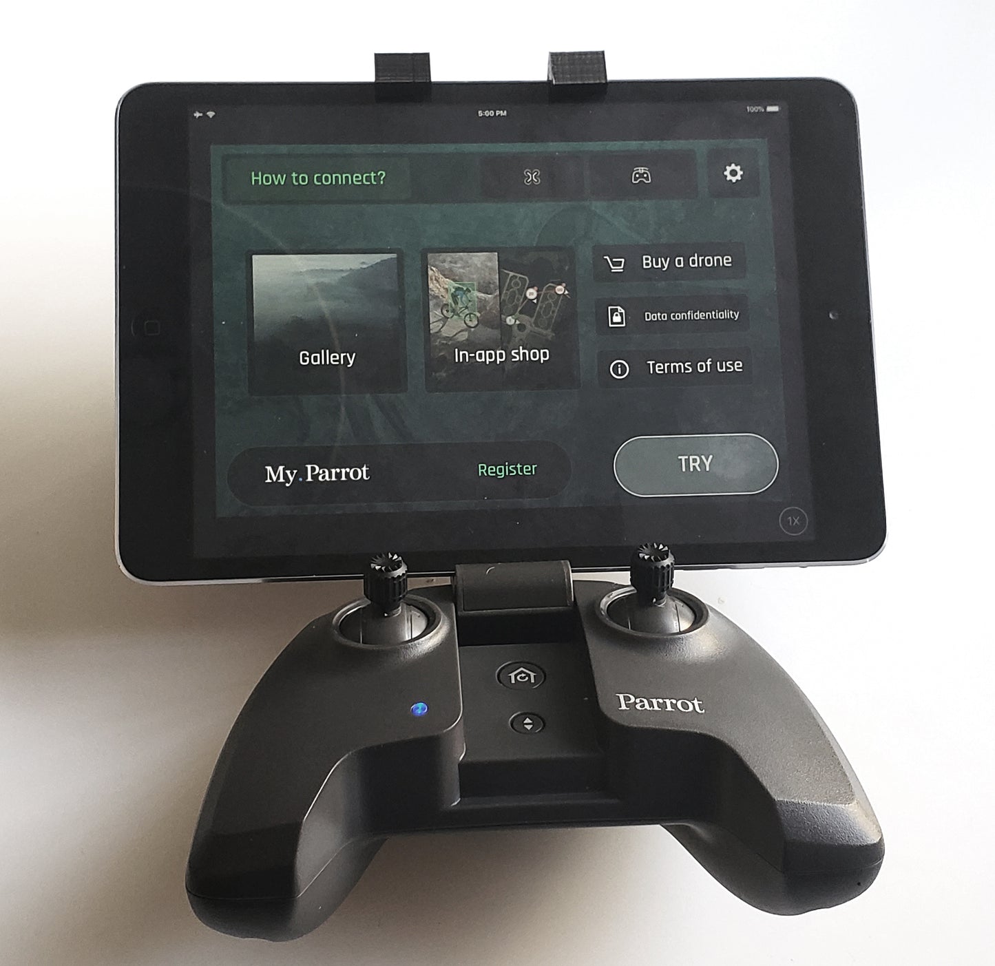 Parrot Anafi Ipad Mini small tablet adapter mount by Dirty J Designs