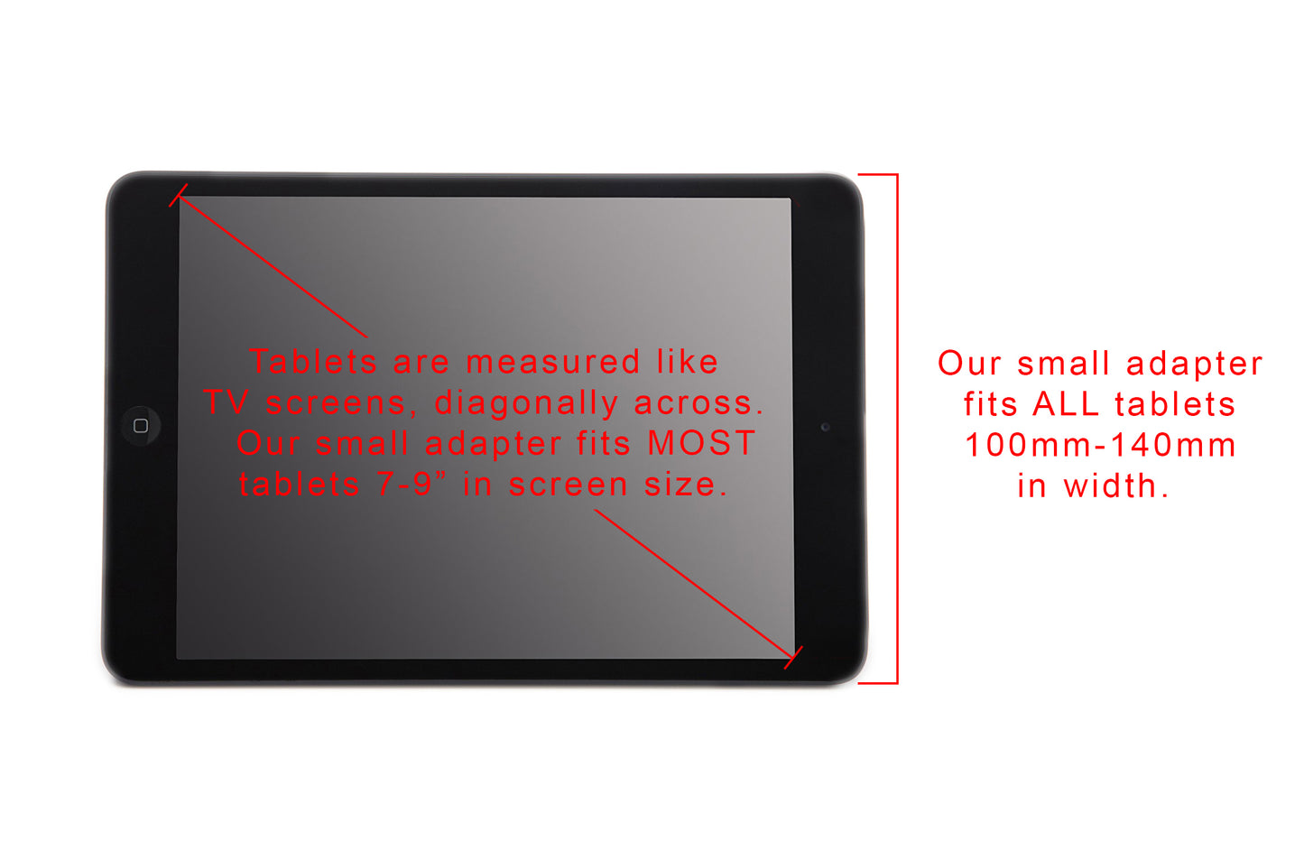 Small Tablet Adapter for Skydio 2- 7-9" tablets